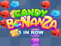 Jogo Candy Bonanza 5 in Row
