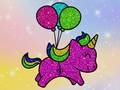 Jogo Coloring Book Glittered Unicorns