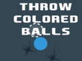 Jogo Throw Colored Balls