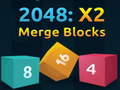 Jogo 2048: X2 merge blocks