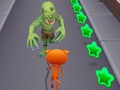 Jogo Angry Cat Run Zombies Alley