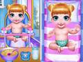 Jogo Princess New Born Twins Baby Care