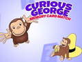 Jogo Curious George Memory Card Match