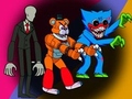 Jogo Monsters Attack Among Us Squad