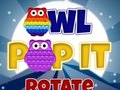 Jogo Owl Pop It Rotate