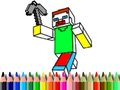 Jogo Back to School: Minecraft Coloring