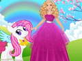 Jogo Barbie and Pony Dressup