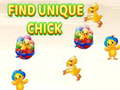 Jogo Find Unique Chick