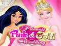 Jogo Princess Pink And Gold Wedding