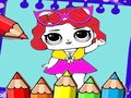 Jogo Coloring Dolls Book