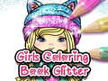 Jogo Girls Coloring Book Glitter 