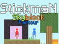 Jogo Stickman Skyblock Parkour