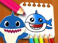 Jogo Baby Shark Coloring Book