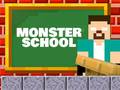 Jogo Monster School: Roller Coaster & Parkour