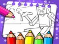 Jogo Minecraft Coloring Book