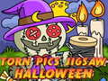 Jogo Torn Pics Jigsaw Halloween