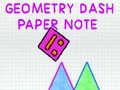 Jogo Geometry Dash Paper Note