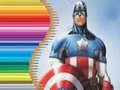 Jogo Coloring Book for Captain America