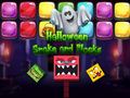 Jogo Halloween Snake and Blocks