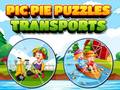 Jogo Pic Pie Puzzles Transports