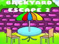 Jogo Backyard Escape 2