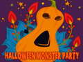 Jogo Halloween Monster Party Jigsaw