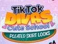Jogo TikTok Divas Cute School Pleated Skirt Looks