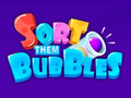 Jogo Sort Them Bubbles
