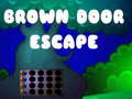 Jogo Brown Door Escape