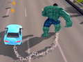 Jogo Chained Car vs Hulk 