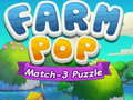 Jogo Farm Pop Match-3 Puzzle