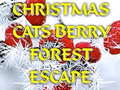 Jogo Christmas Cats Berry Forest Escape 