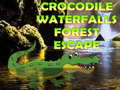 Jogo Crocodile Waterfalls Forest Escape