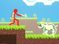 Jogo Red Stickman vs Monster School 2