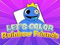 Jogo Let's Color: Rainbow Friends