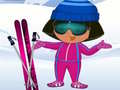 Jogo Dora Ski Dress up 