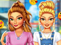 Jogo Super Girls Ripped Jeans Outfits