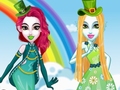Jogo Green Vs Rainbow Fashion Battle