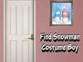 Jogo Find Snowman Costume Boy