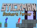 Jogo Stickman Blockworld Parkour 2