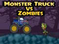 Jogo Monster Truck vs Zombies