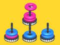 Jogo Sort Stack color Hoop Game