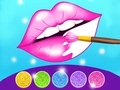 Jogo Glitter Lips Coloring Game