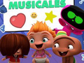 Jogo Mini Beat Power Rockers: Musical Stickers