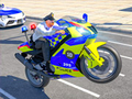 Jogo Police Bike Stunt Race Game