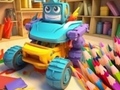 Jogo Coloring Book: Transforming Car Robot
