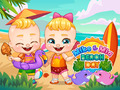 Jogo Mike & Mia Beach Day