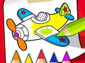 Jogo Coloring Book: Cute Plane