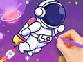 Jogo Coloring Book: Astronaut