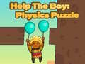 Jogo Help The Boy: Physics Puzzle